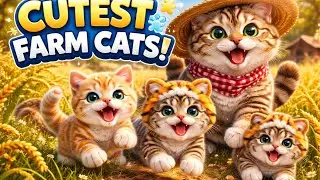 Cutest Farm Cat Moments You&rsquo;ll See Today 🐾✨