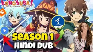 Konosuba season 1 in hindi dub | Konosuba anime in Hindi dub release date | Konosuba season 4 Hindi 