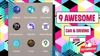 Awesome Car and Driving Apps | Useful and Interesting Car and Driving Apps | English