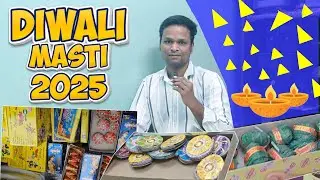 Diwali 2025 Celebration Vlog | Sadar Bazar Fire Crackers Review & Patake Test | Delhi Diwali Night