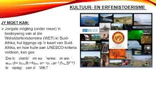 Toerisme Gr 12 Hersienning - Video 2 - 2022 AHA Hersieningskool