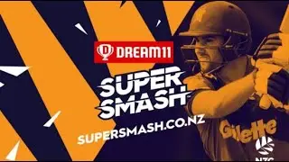Live Super Smash 2022-23 -   17th Match |  AUK   vs   CS