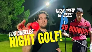 Playing Tiger&rsquo;s Childhood Course AT NIGHT!