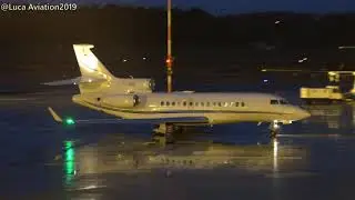 Long haul to Maldives from M&uuml;nster/Osnabr&uuml;ck! | Air Hamburg Dassault Falcon 7X | 4K