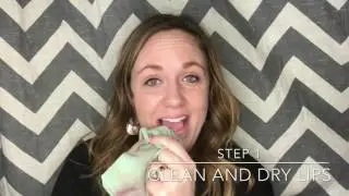 LipSense by SeneGence Application using Fly Girl