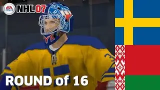 SWEDEN x BELARUS | Hockey Nations Cup - NHL 07 (Round of 16)