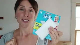 Mr. Clean's Magic Eraser even cleans Vinyl Siding!
