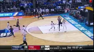 Utah vs. Fresno St.: Marvelle Harris and-one