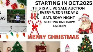 Live Sale Fundraiser for Steven for Christmas.ON 9/10/25