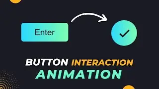 Button Interaction Animation in CSS || Button Animation CSS