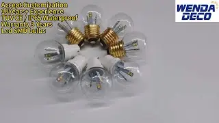 Waterproof glue injected Led SMD bulbs