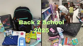 Back 2 School | #2025 #backtoschool #school #schoolsupplies #haul #kids @target @kohls @nike 