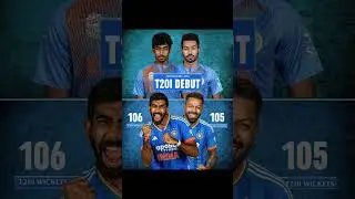 Hardik Pandya & Jasprit Bumrah now lead India's T201 wicket charts #ipl #rcb #mi #viratkohli #shots