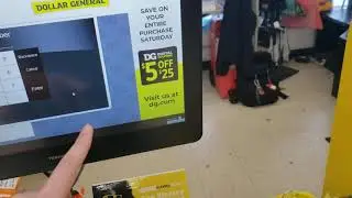 Toshiba Self Checkout at Dollar General #8088, 6701 US 40 & Lincoln AVE, Cardiff NJ