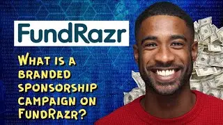 What is a branded sponsorship campaign on FundRazr? 