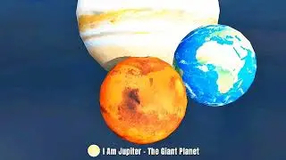 Planets Size Comparison in 3D | Solar System Size Animation