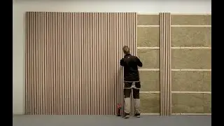 I-Wood Denmark - Installing a wall - Batten Board/Insulation