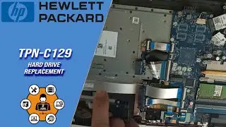 HP TPN-C129 Hard Drive Replace SSD #ReplaceHDD