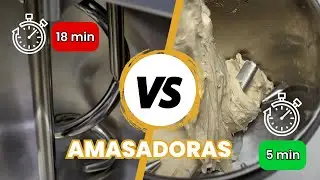 ¿Por que las grandes panaderías utilizan esta amasadora rápida y tu no?