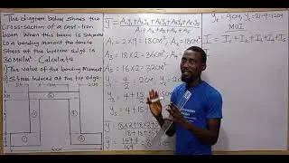 Bending Stresses in Cast-Iron Beam Section - Problem 20 | Strength of Materials | Beam Analysis...