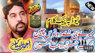 Ahmed Ali Hakim New Kalam Mery Nabi De Chain | New Kalam 2026