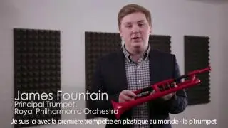 Trompette plastique pTrumpet Sib par James Fountain