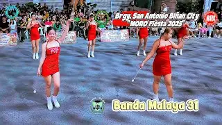 Marching Band  - Banda Malaya 31 at Barangay San Antonio Bi&ntilde;an City Fiesta 2025