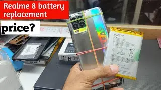 Realme 8 battery replacement । Realme 8 battery price original or local copy । #Realme #battery