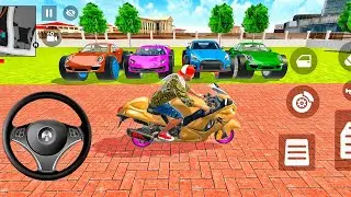 🎮 Franklin Modified by 2⃣ Super cars and 2️⃣ hyper car in Indian 🇮🇳 bike Theft Auto simulator 🎮