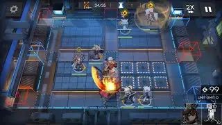 [Arknights] CB-EX7 Challenge Mode with Flamebringer and Dur-nar