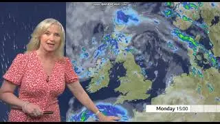 Carol Kirkwood BBC Weather July 5th 2021 HD