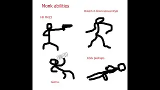 Monk design suggestions for Underkeep