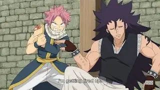 Gajeel is mature, patient from Natsu ~ Fairy Tail 100 Years Quest Episode 25