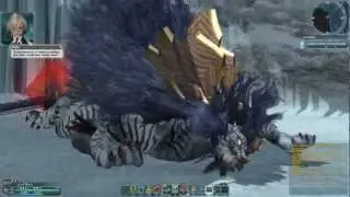 Phantasy Star Online 2 Force Gameplay (Tundra Exploration)