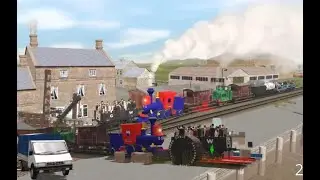 CASEY JR - THE PASSENGER TROUBLESOME WAGON! - THE VILLAGERS! - TRAINZ RAILROAD SIMULATOR