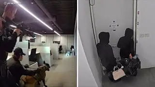 2 suspects caught in the act during luxury handbag burglary, police say