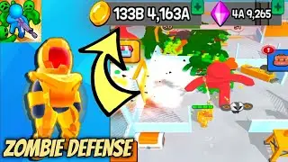 ZOMBIE DEFENSE | LEVEL 40-50 | UNLIMITED GOLD + VIP UNLOCK