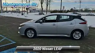 Used 2020 Nissan LEAF S 40 kWh, Montgomeryville, PA KBBN0330
