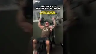 Chest day called! 💪🔥 GMWD 3-in-1 Bench Press Shoulder Press Machine V7 2.0