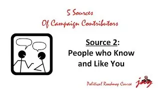 How to do Political Campaign Fundraising: People who Like You
