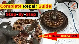 how to repair ceiling fan/fan repairing/ceiling fan repair
