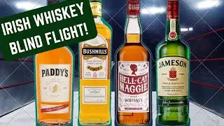 BEST Budget Irish Whiskey? Jameson v. Paddy's v. Bushmills v. Hellcat Maggie