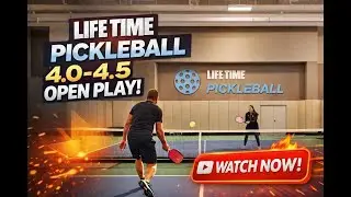 Lifetime Miami Pickleball: Open Play 4.0-4.5 #miamipickleball #lifetimefitness