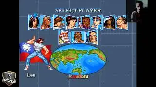 Tough Guy - Fighting Titans(Mugen game)-King from South Korea arcade gameplay(Ognjen the Black Hawk)