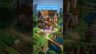 Minecraft building best survival house #minecraft#minecraftshorts #lyrics #viral #dream #gaming