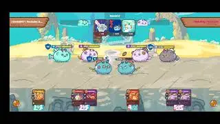 Axie Classic Tourney Round 3!! 30 AXS pool Lunacian Code: SaveAxieClassic