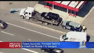 I-Team: Trooper Hurt In Crash On Route 1 In Saugus