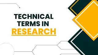 ENGLISH 10 QUARTER 4: MODULE 1 Technical Terms Used In Research (MELCs-Based)