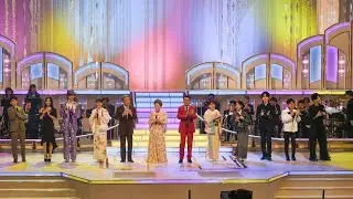 テレビ番組「新・BS日本のうた」の公開収録を文化会館で実施しました。歌手の五木ひろしさんや丘みどりさん、由紀さおりさん、一之森大湖さ演者kk mongen 
