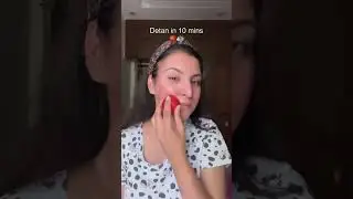 Tomato + Coffee = Instant Detan in 10 Minutes | Skincare Hack That Works!
